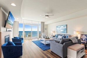 Living room - Turquoise Place Beachside Retreat (Orange Beach)