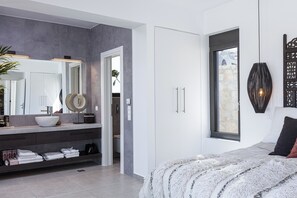 3 bedrooms, iron/ironing board, travel cot, free WiFi - [NEW]Villa Es-Hi w Private Pool & Scenic Sea View (Kalyves)