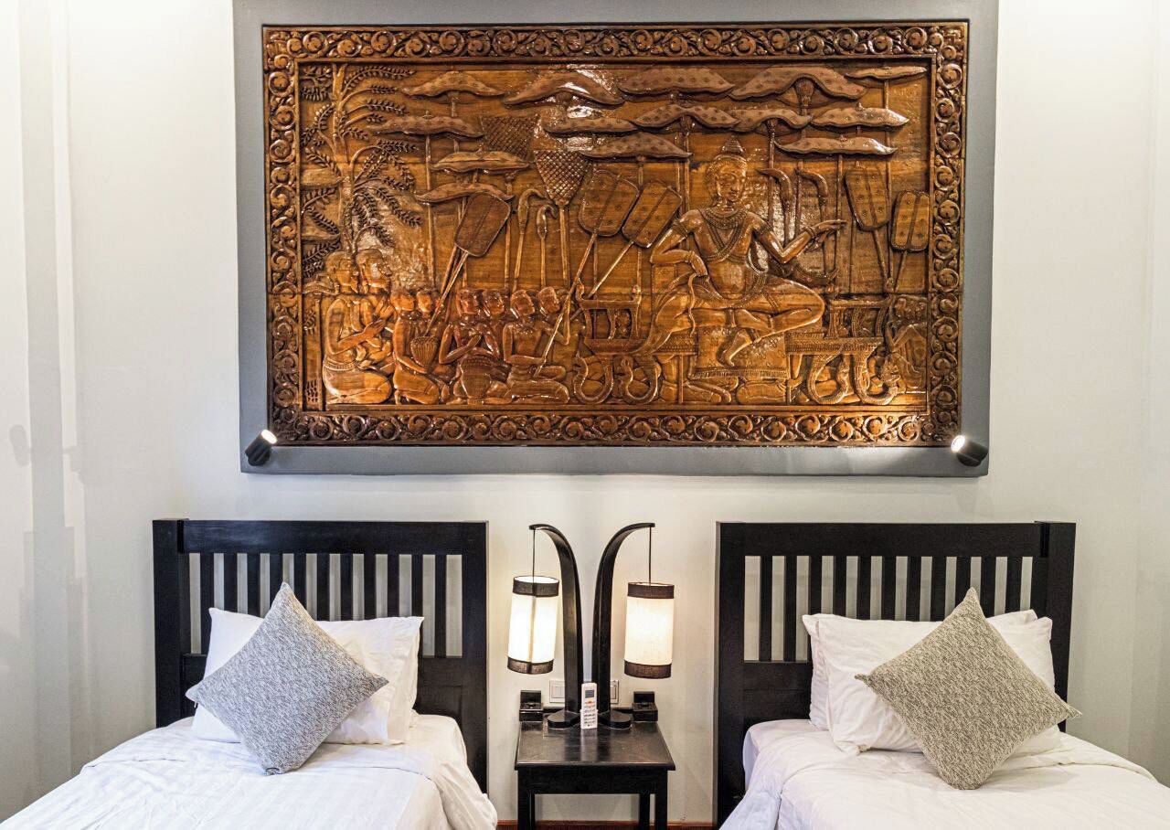 Deluxe Twin Room | Meja, Wi-fi percuma 