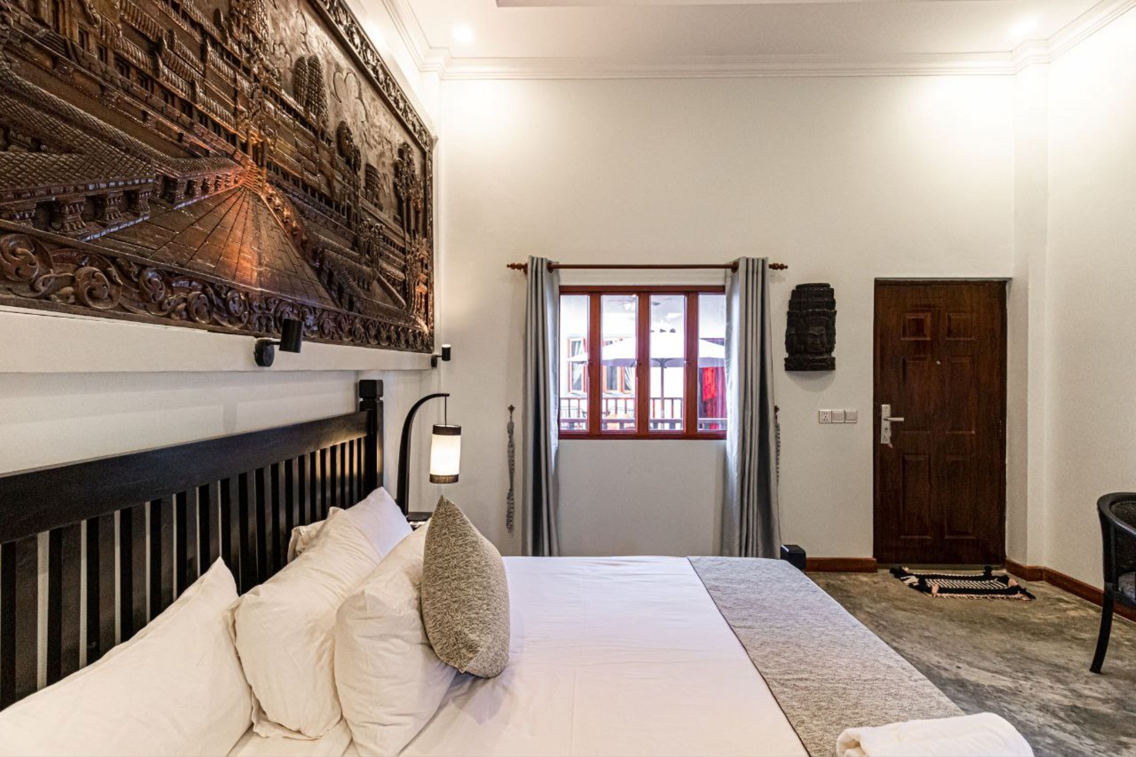 Deluxe Double Room, Garden View | Desk, free WiFi