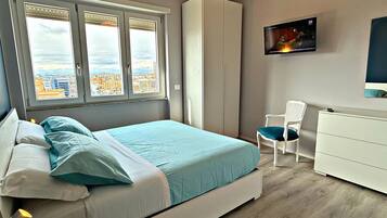 Apartment, City View | Iron/ironing board, free WiFi