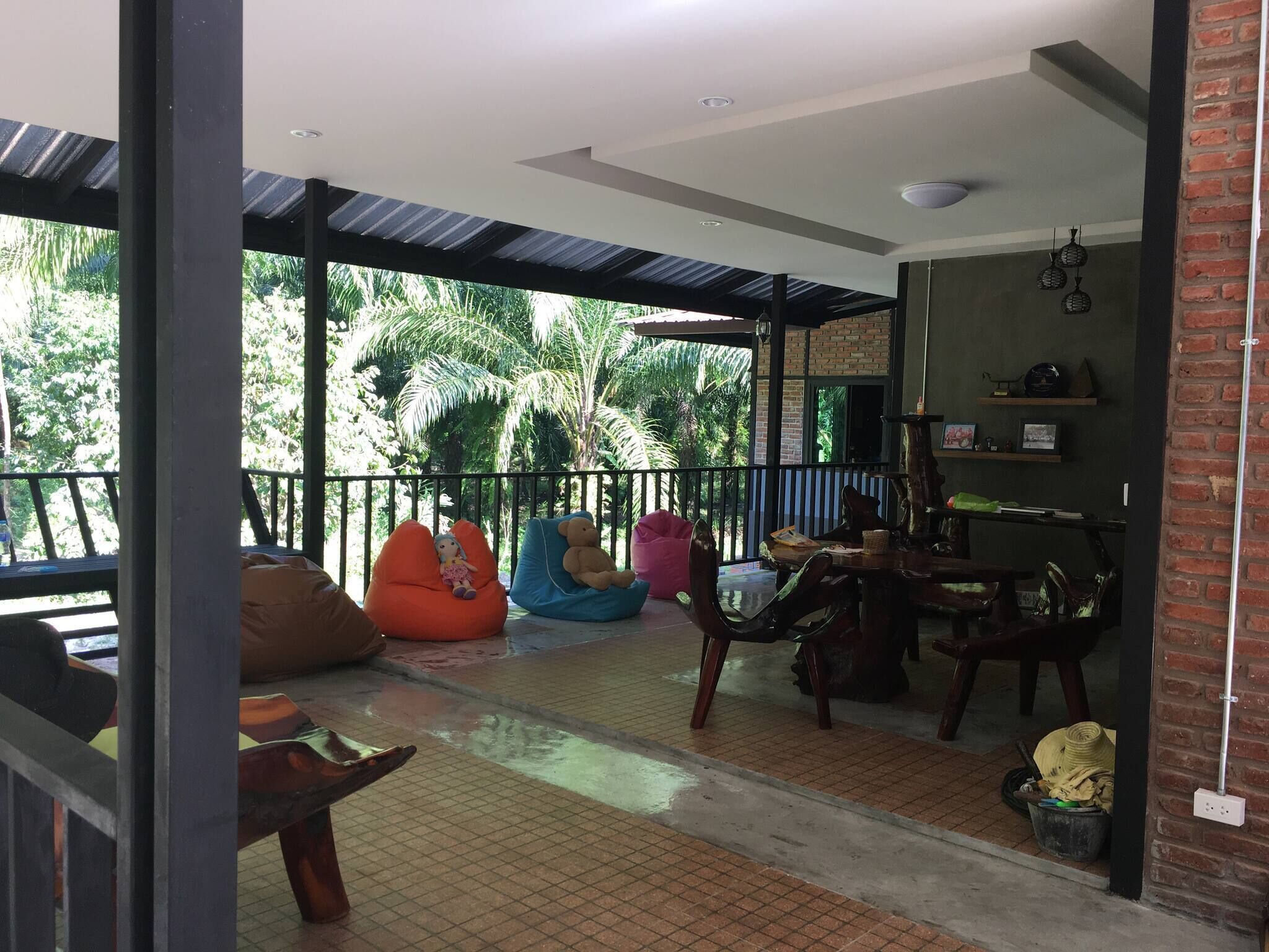 Ferienhaus, 1 Schlafzimmer, barrierefrei, Raucher | Balkon