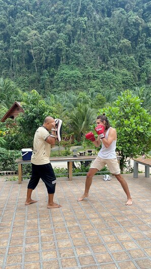 Ferienhaus, 1 Schlafzimmer, barrierefrei, Raucher | Unterkunftsgelände
