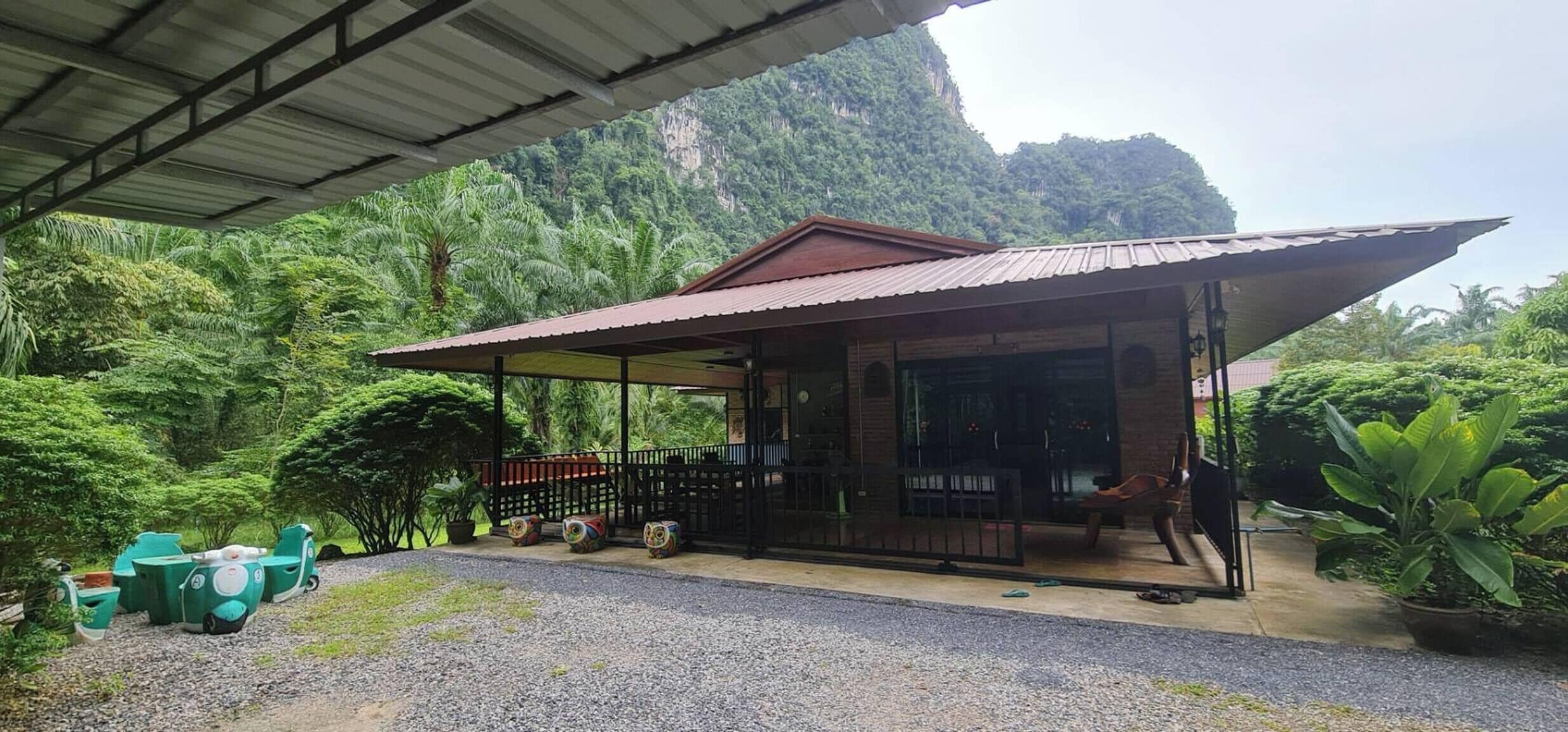 Talo, 1 makuuhuone, esteetön, tupakointi sallittu | Terassi/patio