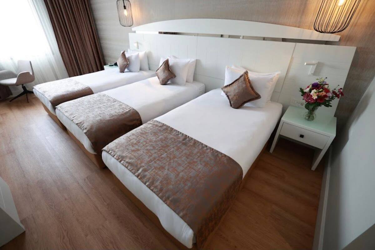 Standard Triple Room, City View | Desk, iron/ironing board, free WiFi