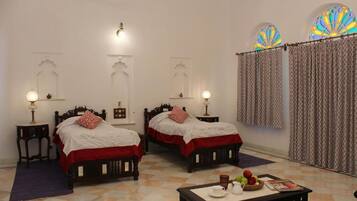 Deluxe-Suite, Balkon, Blick auf den Innenhof | Wellness