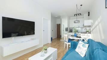 Televisie en een kantoor