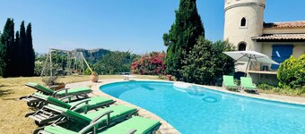 Provencal character house - Swimming pool - Tennis - Sport