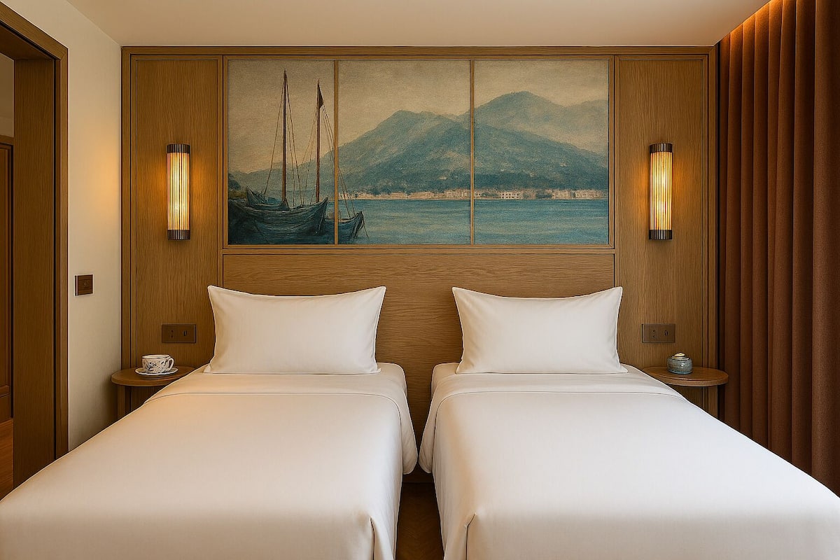 Twin Room (Colonial) | In-room safe, desk, blackout drapes, free WiFi