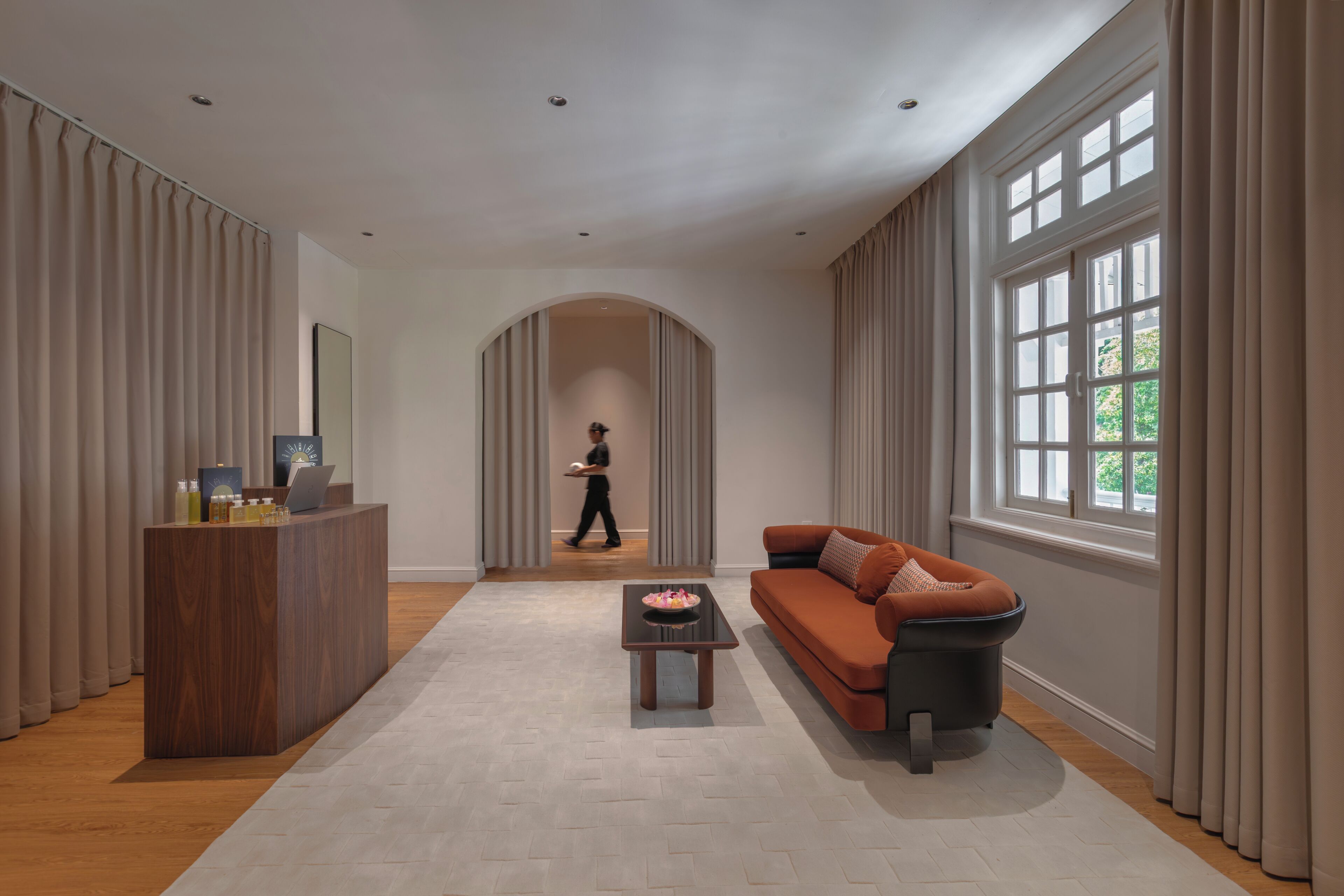 Spa reception