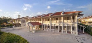 Fassade der Unterkunft