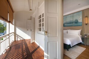 Zimmer, 1 King-Bett (Colonial) | Terrasse/Patio