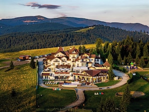 Aerial view - Castelnor Resort (Gura Raului)