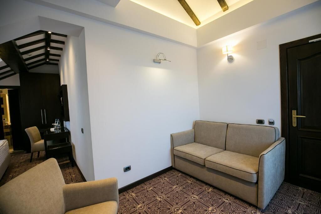 Kamar Double atau Twin Deluks, balkon, pemandangan gunung | Interior