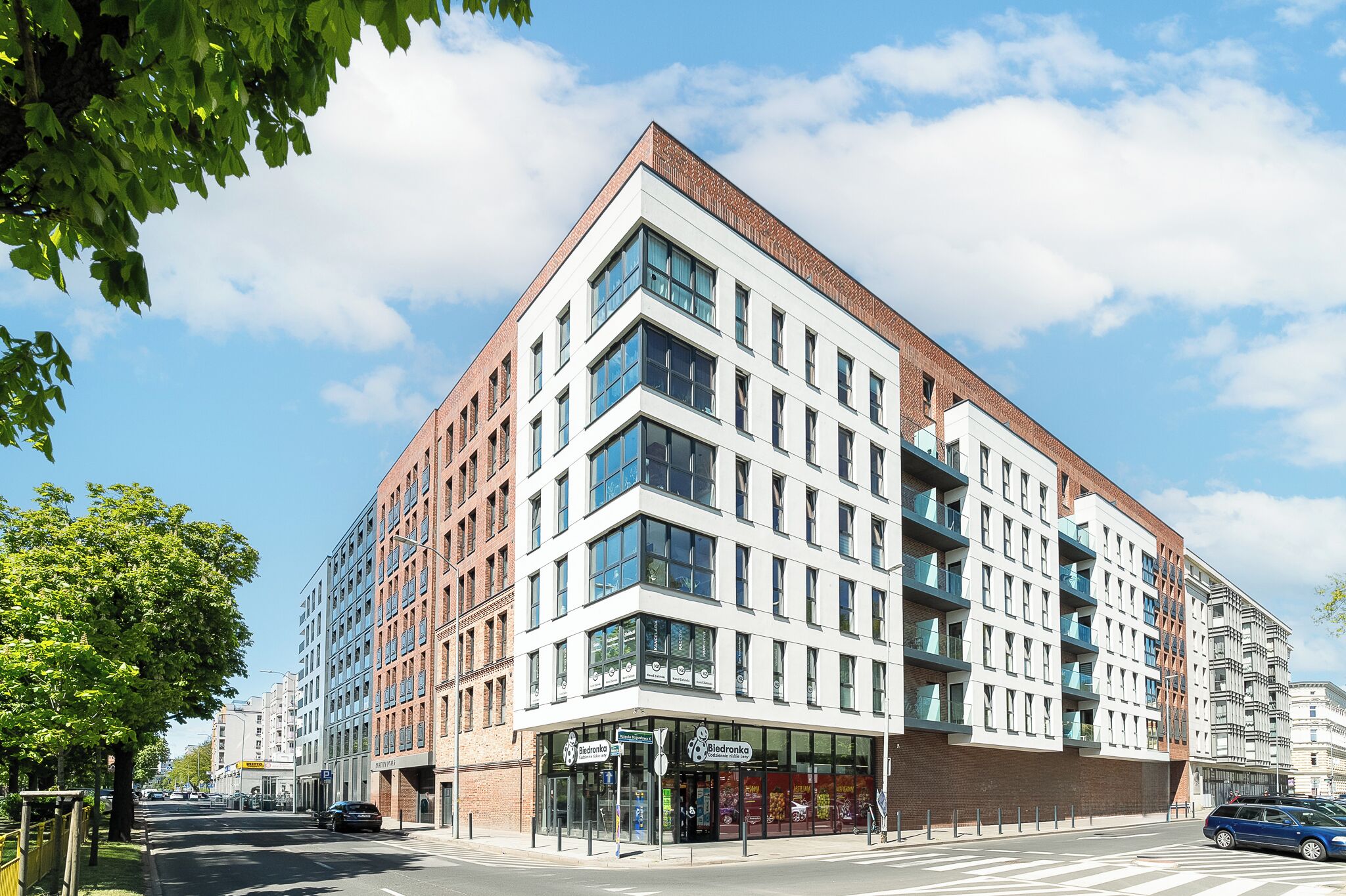 Fassade der Unterkunft