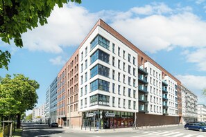 Fassade der Unterkunft