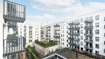 Blick von der Unterkunft