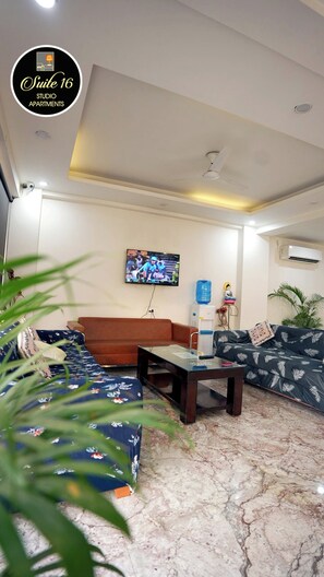 Luxury Apartment, Balcony, Garden View | Interior - Suite 16 Studio Apartment (Gurugram)