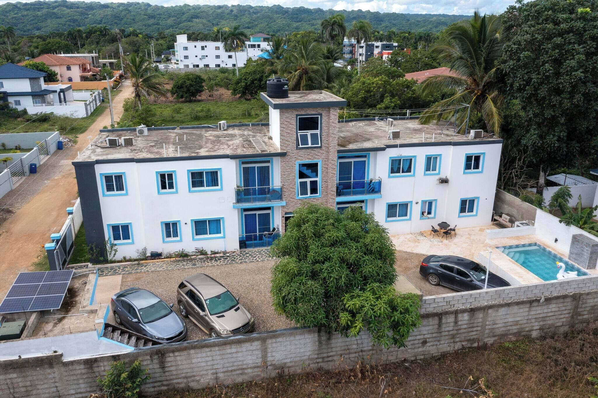 Apartment, 2 Schlafzimmer, Balkon, Poolblick | Pool | Außenpool