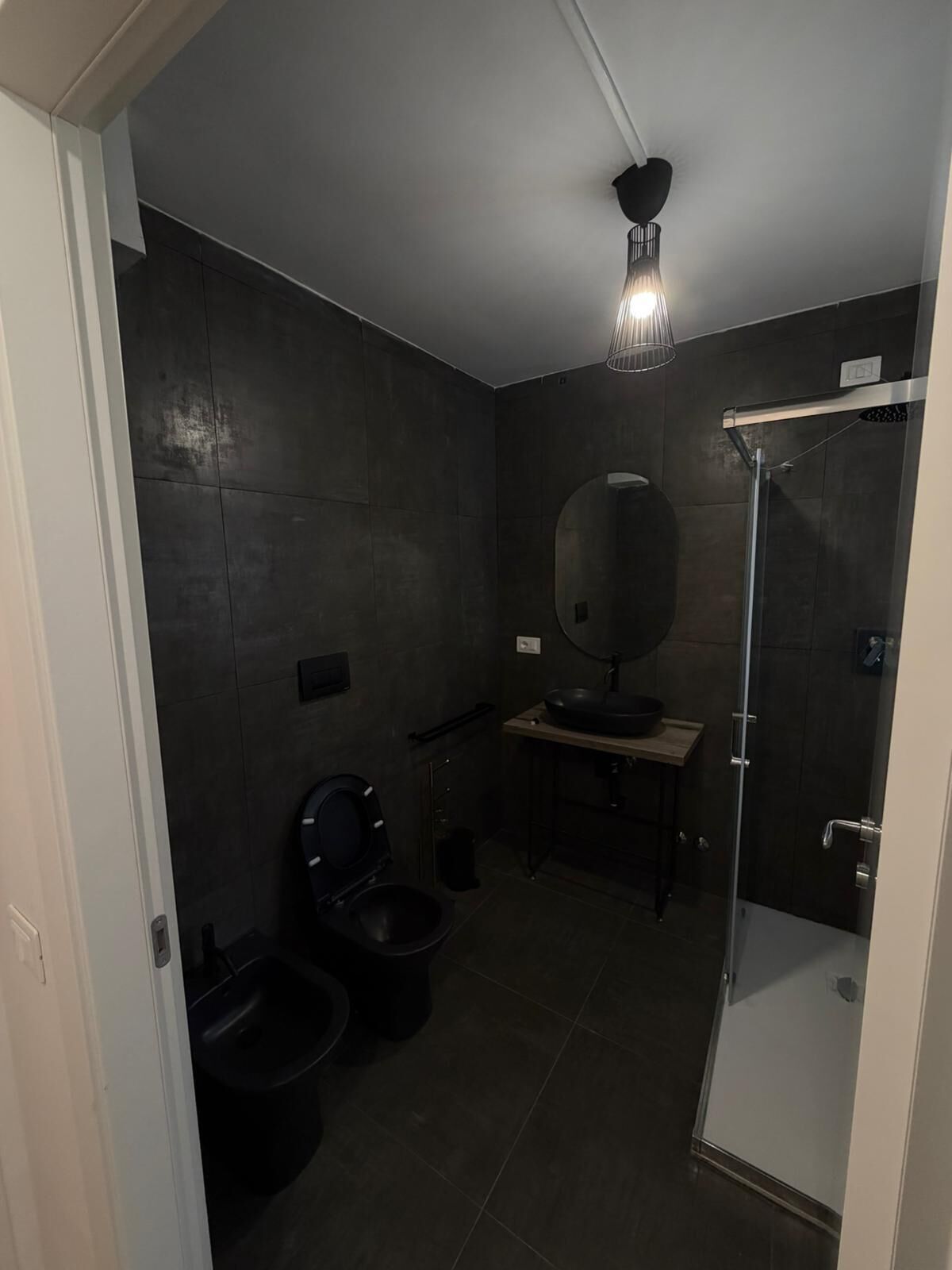 Comfort Double Room | Bathroom | Shower, towels, toilet paper