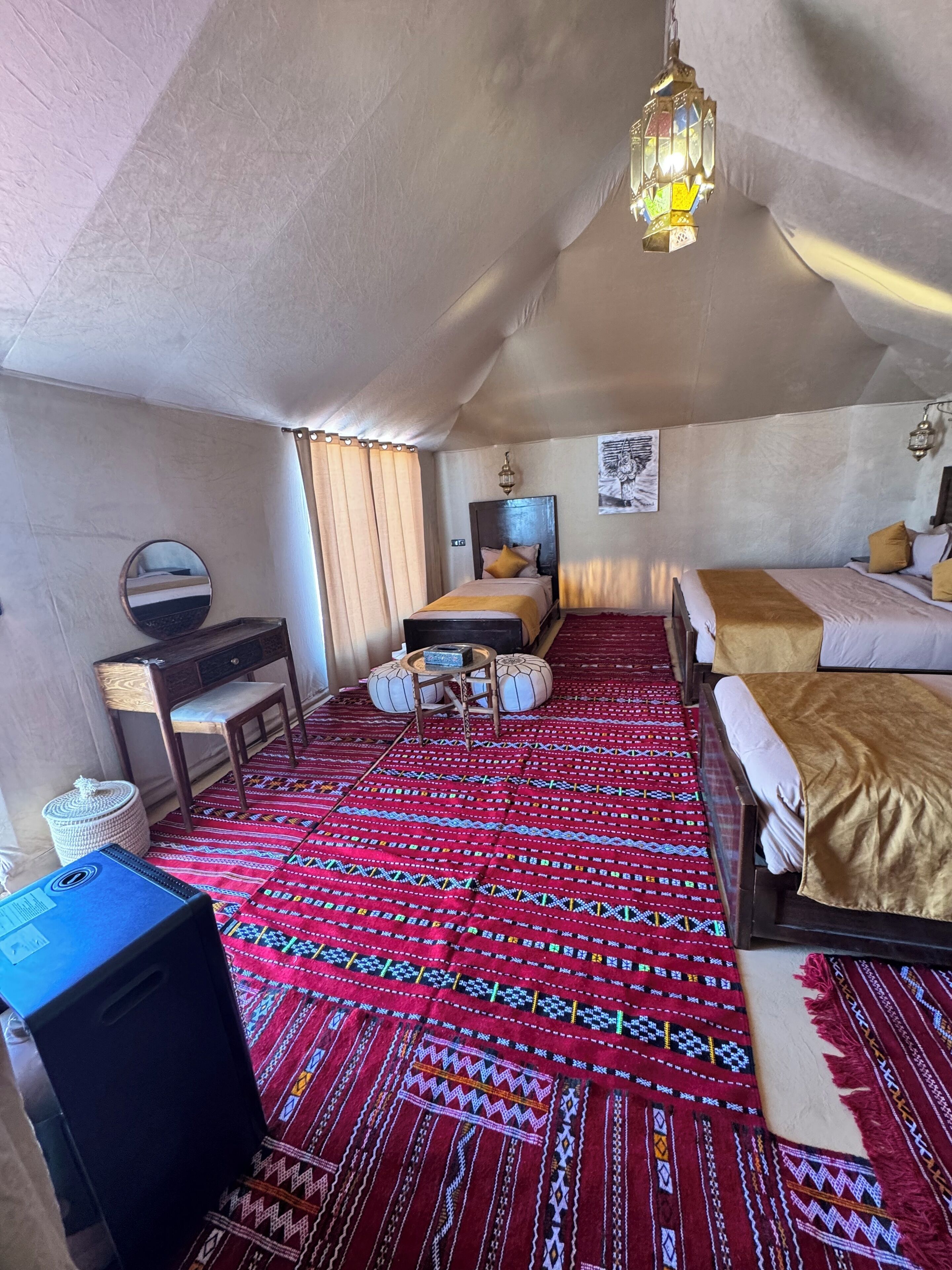 Deluxe-Dreibettzimmer, Blick auf die Wüste | Schallisolierte Zimmer, kostenloses WLAN