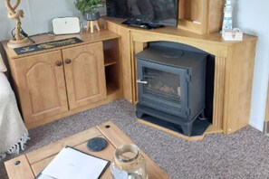 Interior - 1 Bed Caravan Sleeps 2 -dog Welcome -free Parking (Penzance)