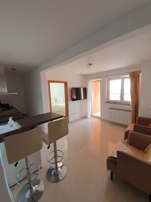 1 bedroom, Internet, bed sheets - Comfort Apartment Mare e Monti with sea view (Rabac)