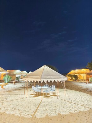 Opções para refeição ao ar livre