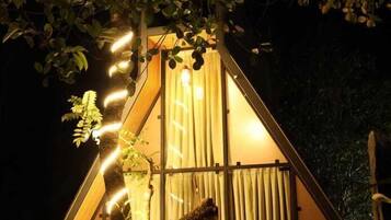 Front of property – evening/night