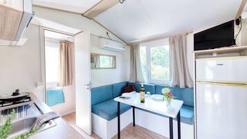 Casa mobile, 1 letto matrimoniale | Cucina privata | Seggiolone