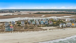 Accommodatie ligt op het strand