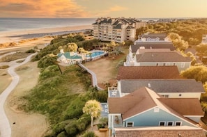Exterior - High Tide | Oceanfront 3BR with Pool & Beach Access | Ocean Point (Isle of Palms)