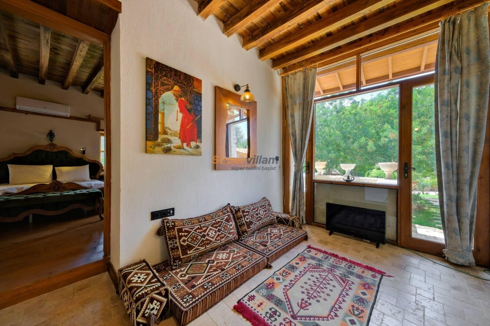 Comfort-Villa, Bergblick | Wohnbereich