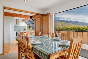 Dining - Elevated Base | Close to Town · Lake & Mountain Outlook (Queenstown)