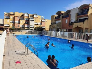 Pool - Charming Studio 2/3 Pers in Gruissan Center (Gruissan)