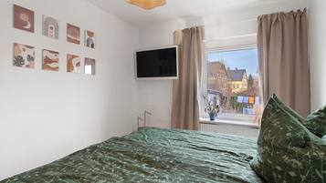 Ferros/tábuas de passar roupa, Wi-Fi, roupa de cama