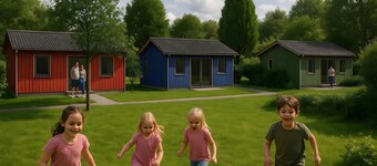 Tiny Home 'Haus Kirsche' with Private Terrace, Wi-Fi, and Air Conditioning