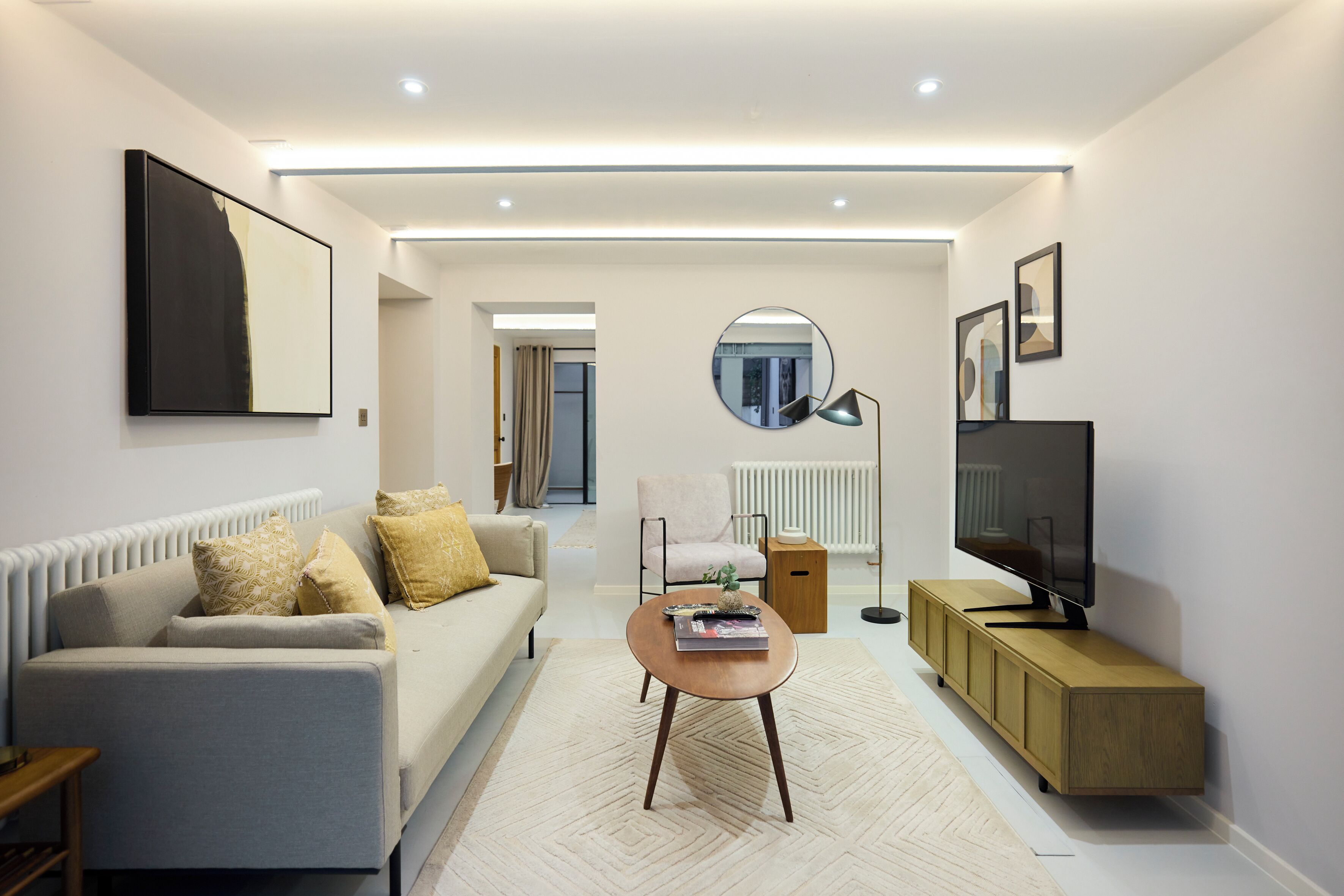 Departamento, patio | Área de sala de estar