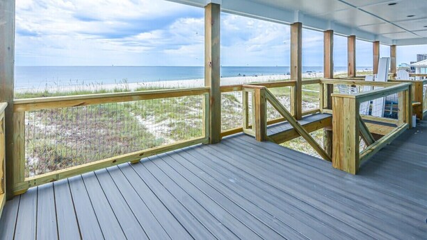 Unclassified image, 1 of 35, button - East Side of Large 6 BR 5 BA Beach Front Duplex W/ Fantastic Views (Gulf Shores)