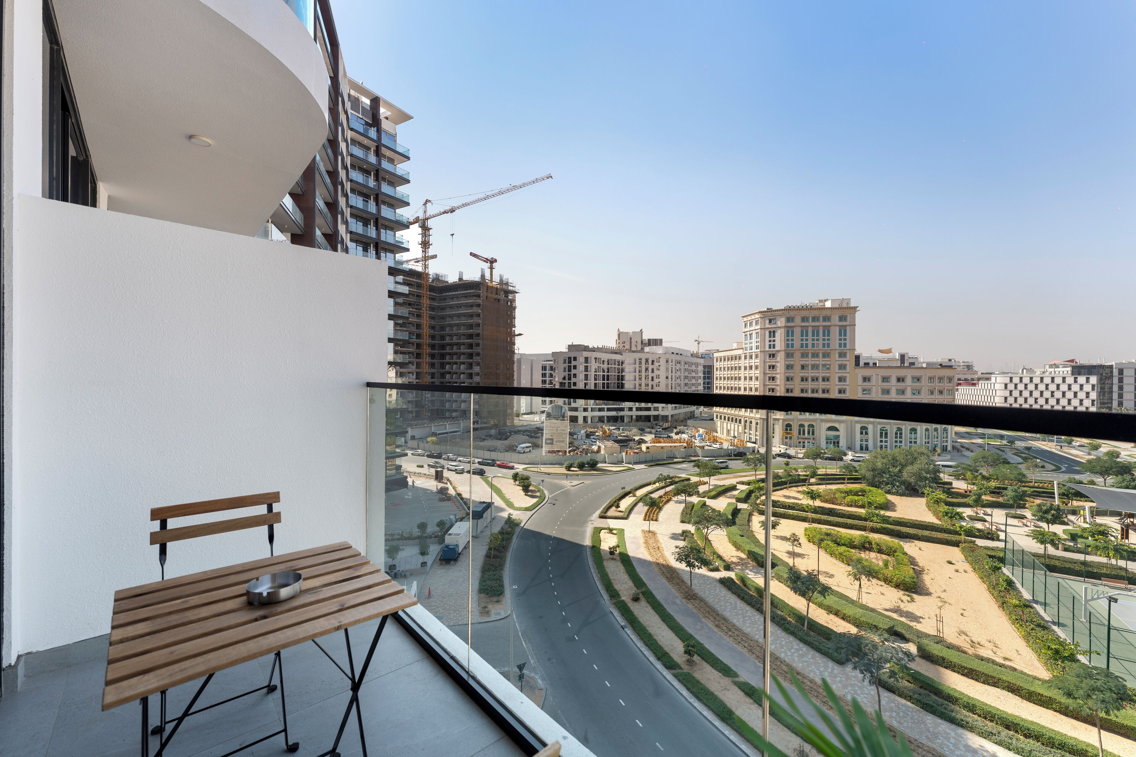 Studio Comfort, pemandangan kota | Tempat makan outdoor