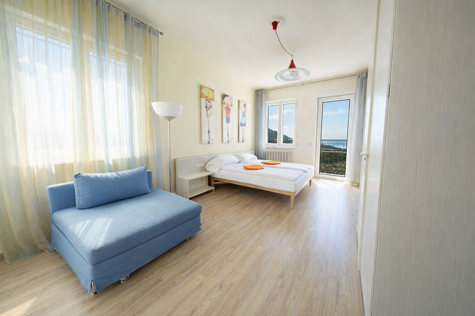 Standard Triple Room, Balcony | In-room safe, desk, free WiFi