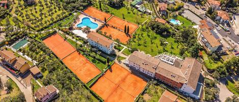 Vue depuis lâhĂ©bergement