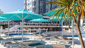 Seasonal outdoor pool