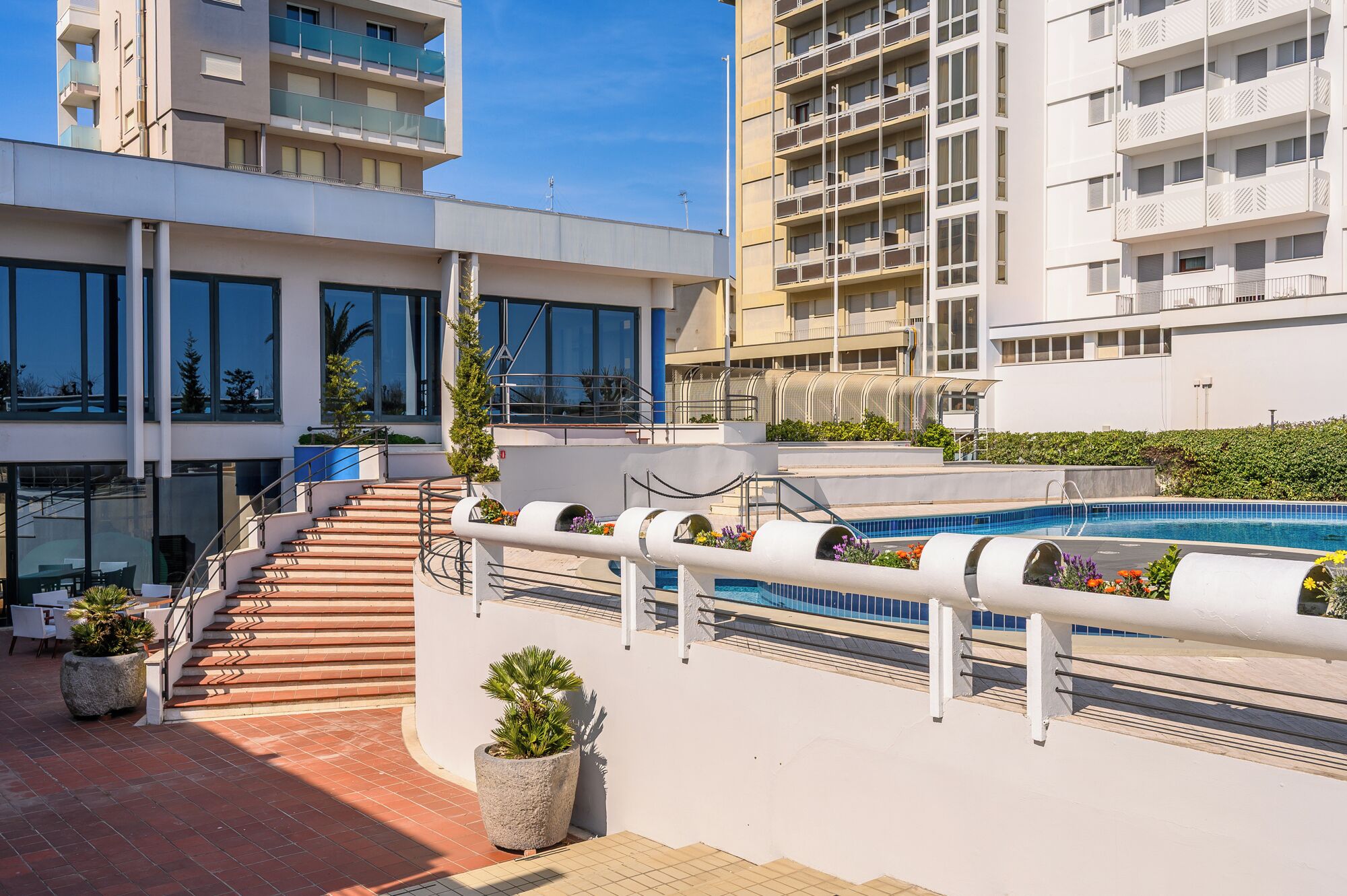 Entrée de l’hébergement