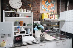 Microondas en la zona común