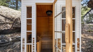 Exterior detail - Hot Tub, Sauna & Cozy Tree Haus Escape (Idyllwild-Pine Cove)