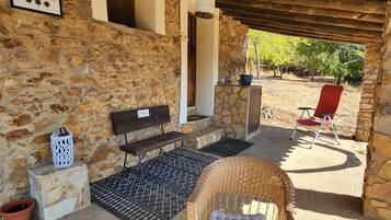 Deluxe huis, uitzicht op bergen | Terras