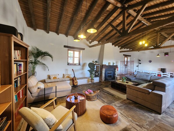 Living area - CASA DE LA LUZ-FINCA LA SIERRA (Berzocana)