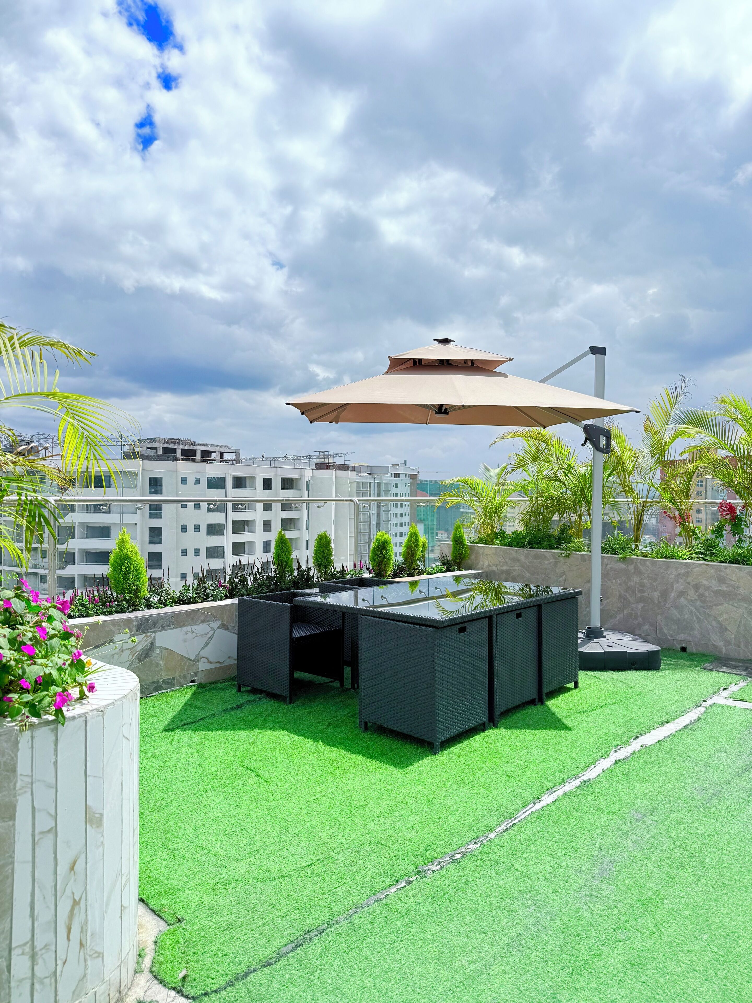 Enceinte de l’hébergement