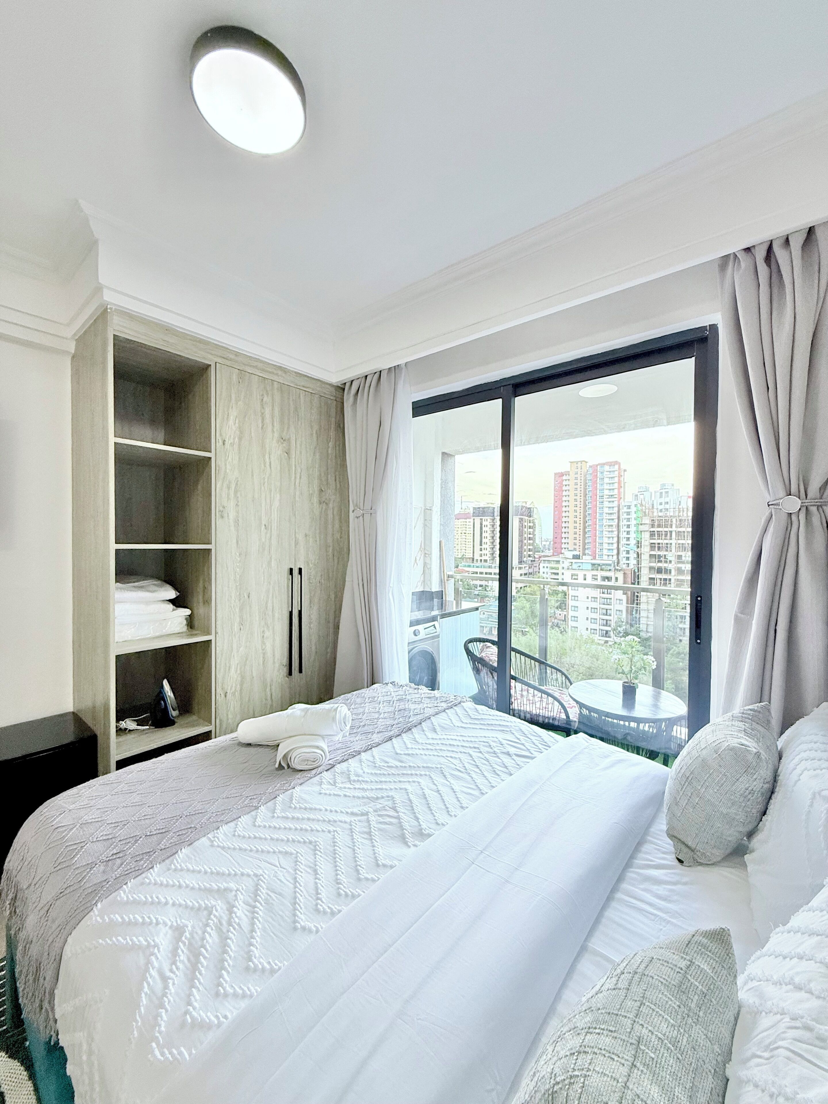 1 makuuhuone, silitysrauta/-lauta, ilmainen Wi-Fi, vuodevaatteet